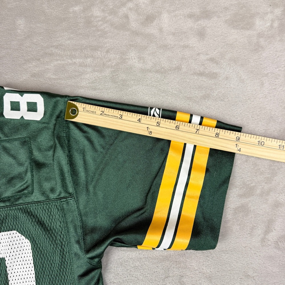 VTG Reebok Green Bay Packers Youth L Green Donald Driver 80 NFL Onfield NFL 00s - Picture 9 of 10
